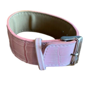 Pink Buckle Cuff Bracelet